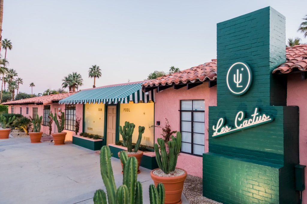 DESIGN-DRIVEN HOTEL LES CACTUS OPENS  IN PALM SPRINGS